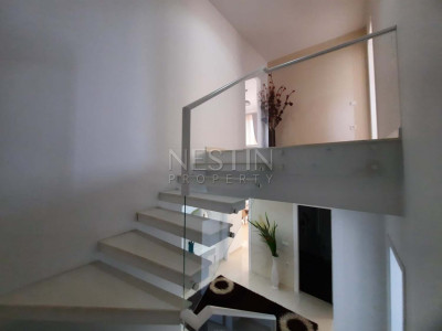 Квартира 3+1 дуплекс в комплексе в районе Кестель в 600 м от Средиземного моря фото 13