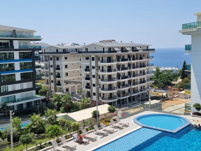 Квартира 1+1 в районе Каргыджак в 250 м от Средиземного моря фото 1