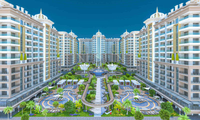 Просторная квартира 1+1 в комплексе на стадии строительства в районе Махмутлар фото 1