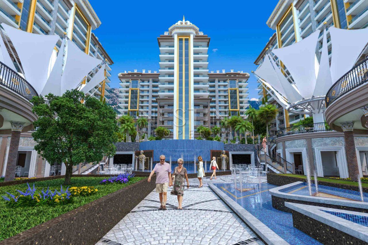 Просторная квартира 1+1 в комплексе на стадии строительства в районе Махмутлар фото 3