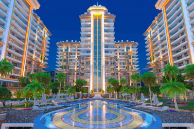 Просторная квартира 1+1 в комплексе на стадии строительства в районе Махмутлар фото 6