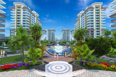 Просторная квартира 1+1 в комплексе на стадии строительства в районе Махмутлар фото 7