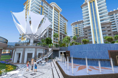 Просторная квартира 1+1 в комплексе на стадии строительства в районе Махмутлар фото 8