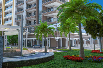 Просторная квартира 1+1 в комплексе на стадии строительства в районе Махмутлар фото 11