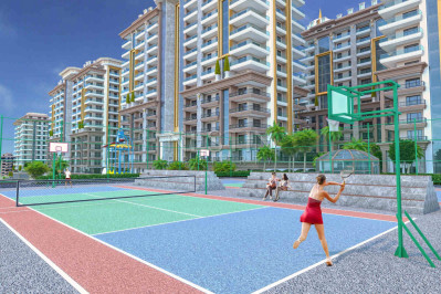 Просторная квартира 1+1 в комплексе на стадии строительства в районе Махмутлар фото 12