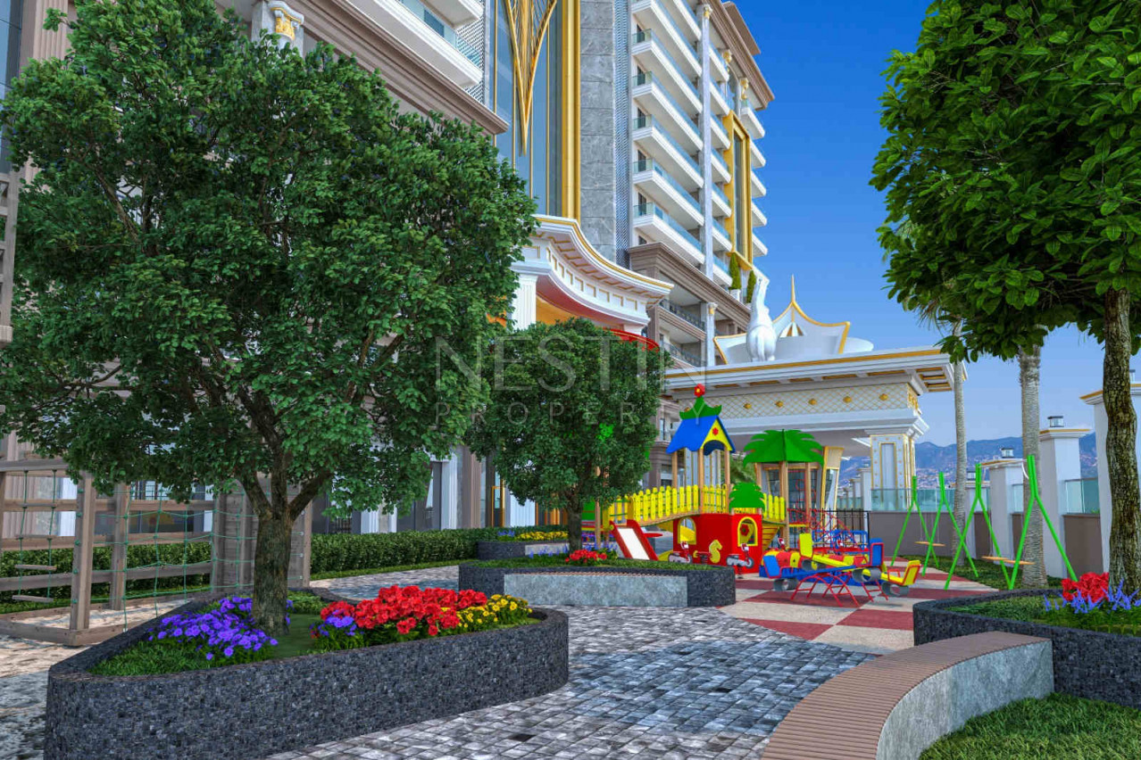 Просторная квартира 1+1 в комплексе на стадии строительства в районе Махмутлар фото 15