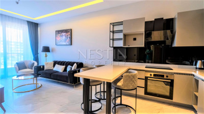 Квартира 1+1 в 50 м от Средиземного моря района Каргыджак фото 2