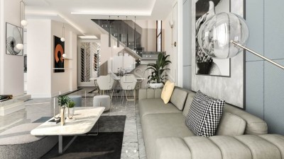 Элитные виллы класса Люкс на стадии строительства в районе Белек фото 6