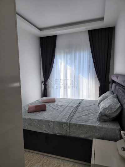 Квартира 1+1 с видом на горы в хорошем ЖК района Махмутлар фото 21