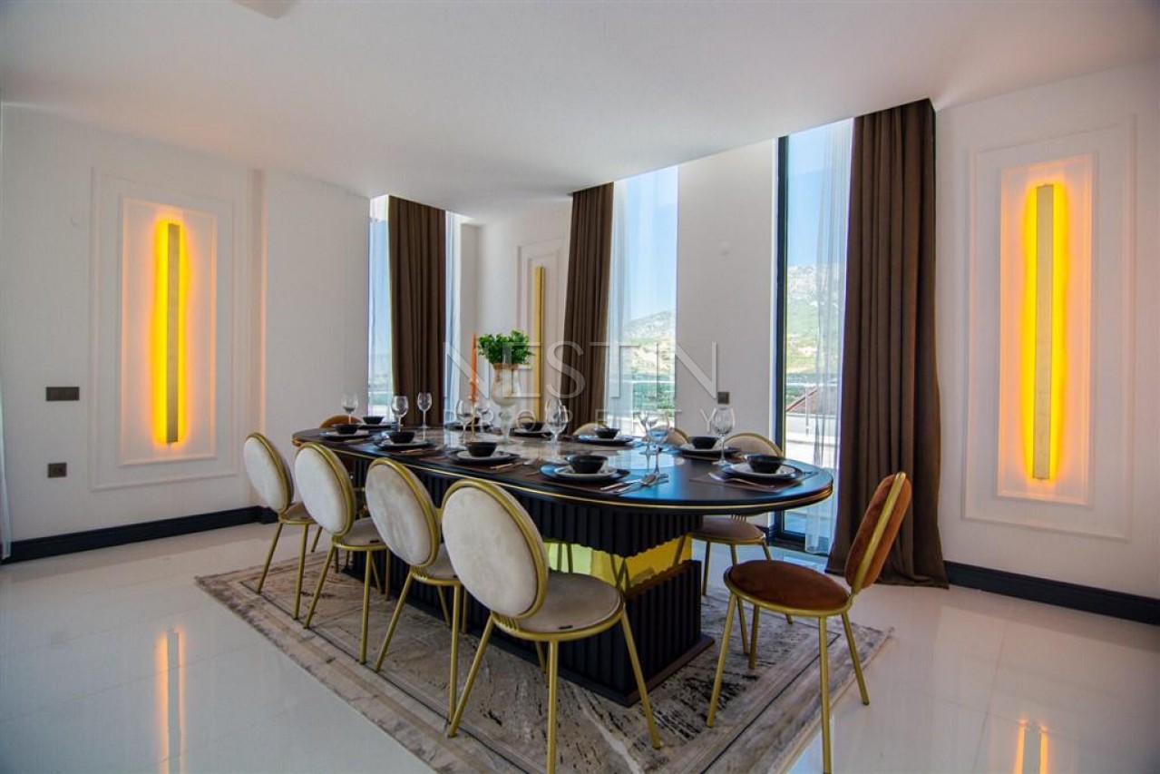 Великолепная вилла с отдельным бассейнов в Каргыджаке фото 20