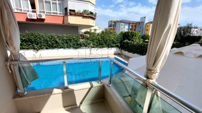 Квартира 1+1 в районе Оба в 500 м от Средиземного моря фото 18