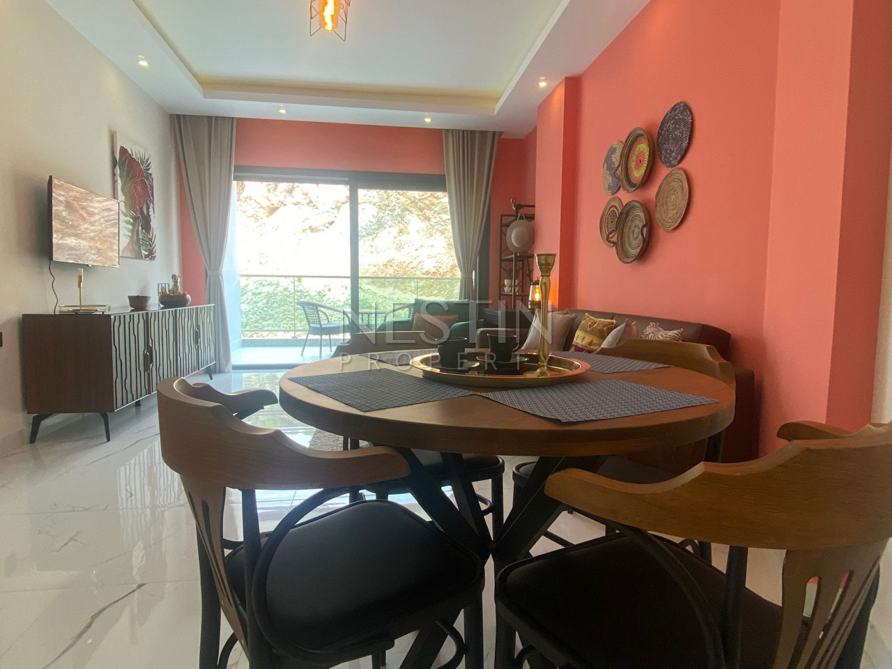 Квартира 1+1 в районе Каргыджак в 100 м от Средиземного моря фото 6