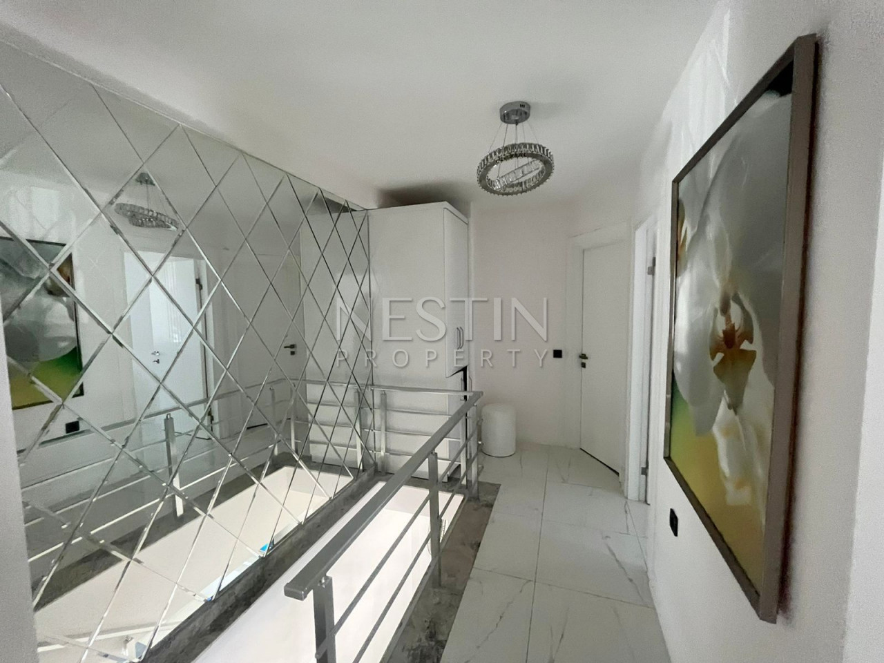 Садовый дуплекс 3+1 с уютной террасой в центре города Аланья фото 9