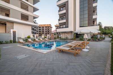 Квартира 1+1 в районе Оба в 2500 м от Средиземного моря фото 3