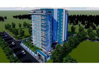 Квартиры 1+1 и 2+1 в новом жилом комплексе в Махмутларе в рассрочку фото 8