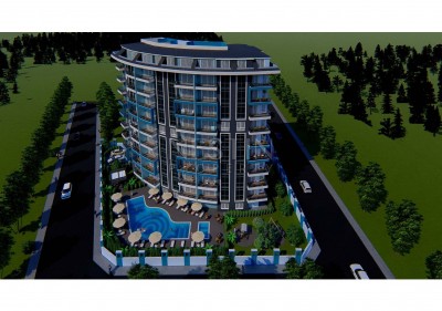 Квартиры 1+1 и 2+1 в новом жилом комплексе в Махмутларе в рассрочку фото 10
