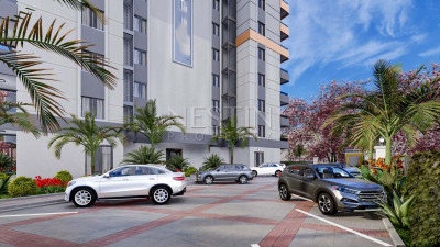 Квартира 1+1 в комплексе на этапе строительсвта в 700 м от моря в районе Махмутлар фото 17