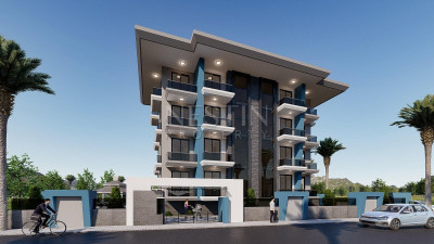 Квартиры 1+1 в районе Оба на этапе завершения строительсвта фото 1