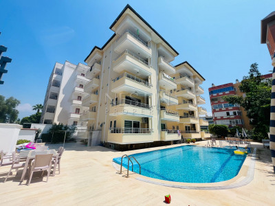 Квартира 1+1 в комплексе района Оба, в 50 м от Средиземного моря фото 2