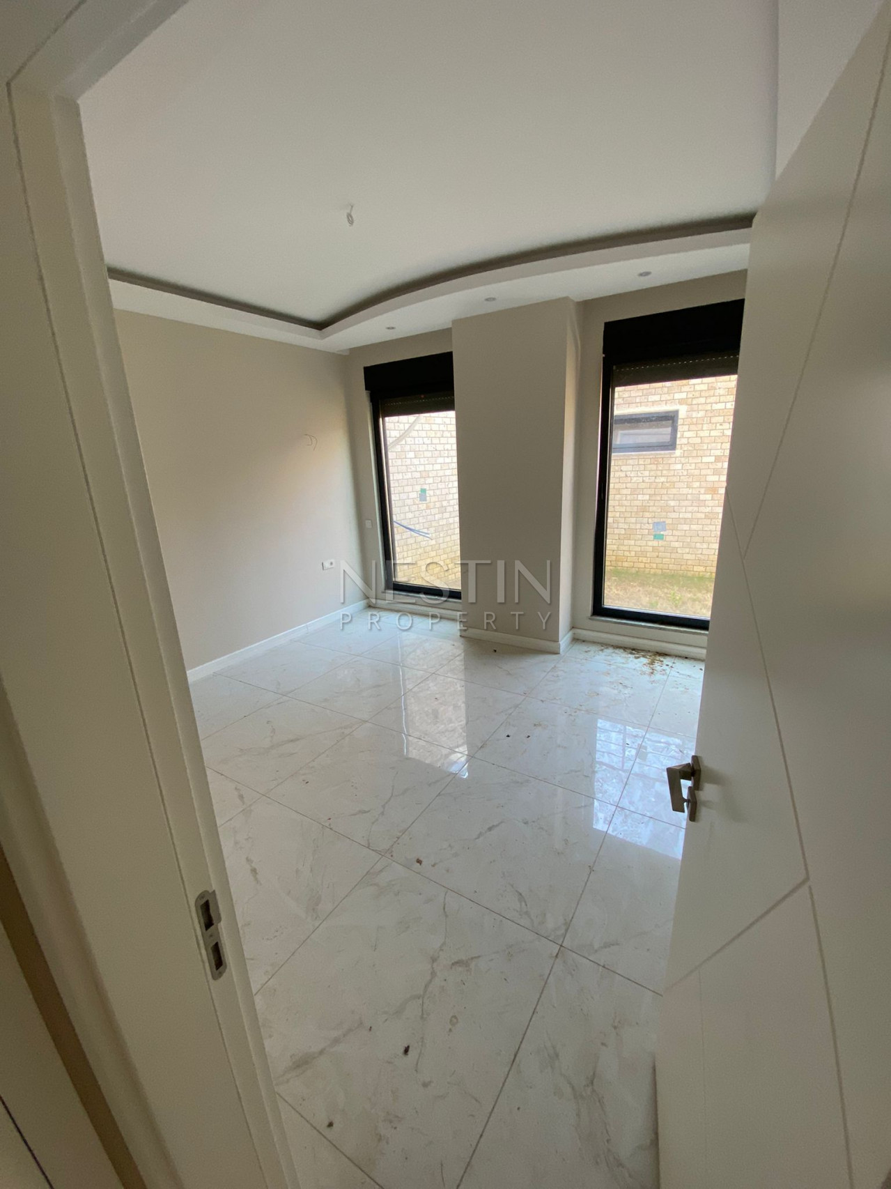 Садовый дуплекс 5+1 в районе Тепе с видом на море фото 15