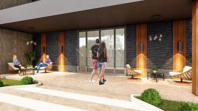 Две квартиры 1+1 в комплексе на этапе стротиельства в районе Махмутлар фото 12