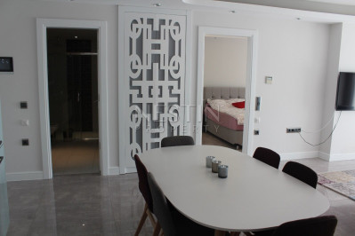 Квартира 2+1 в люксовом жилом комплексе с панорамным видом на море в Конаклы. фото 5