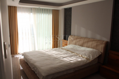 Квартира 2+1 в люксовом жилом комплексе с панорамным видом на море в Конаклы. фото 7