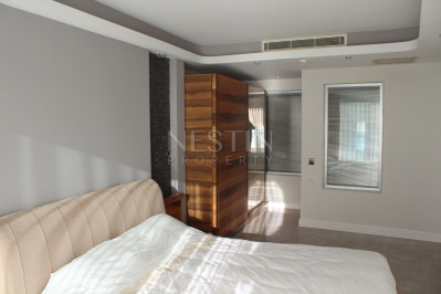 Квартира 2+1 в люксовом жилом комплексе с панорамным видом на море в Конаклы. фото 8