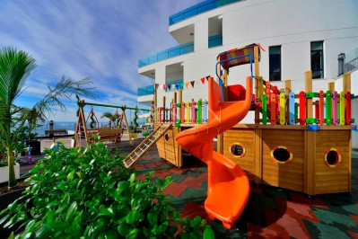 Квартира 2+1 в люксовом жилом комплексе с панорамным видом на море в Конаклы. фото 27