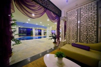 Квартира 2+1 в люксовом жилом комплексе с панорамным видом на море в Конаклы. фото 28