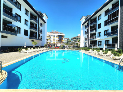 Квартира 1+1 в районе Оба в 1000 м от Средиземного моря фото 2