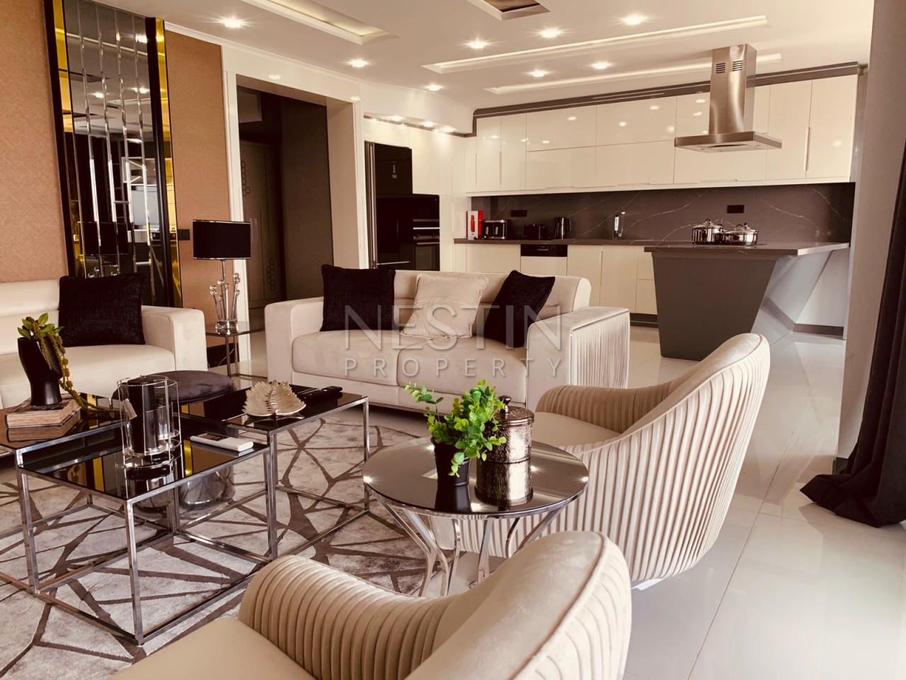 Уникальная квартира 3+1 в центральной гавани города Аланьи фото 23