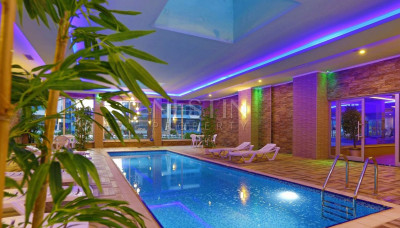 Квартира-студия 1+0 в комплексе с инфраструктурой в районе Кестель фото 6