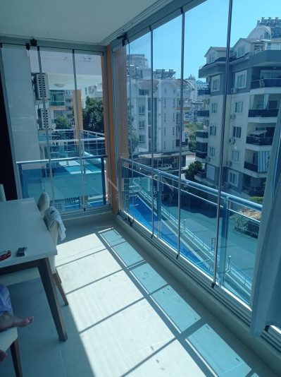 Большая квартира 1+1 в 600 м от Средиземного моря в районе Тосмур фото 7