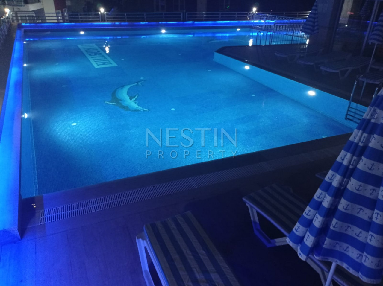 Большая квартира 1+1 в 600 м от Средиземного моря в районе Тосмур фото 10