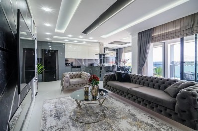 Роскошные апартаменты 3+1 в центральной гавани Аланьи фото 32