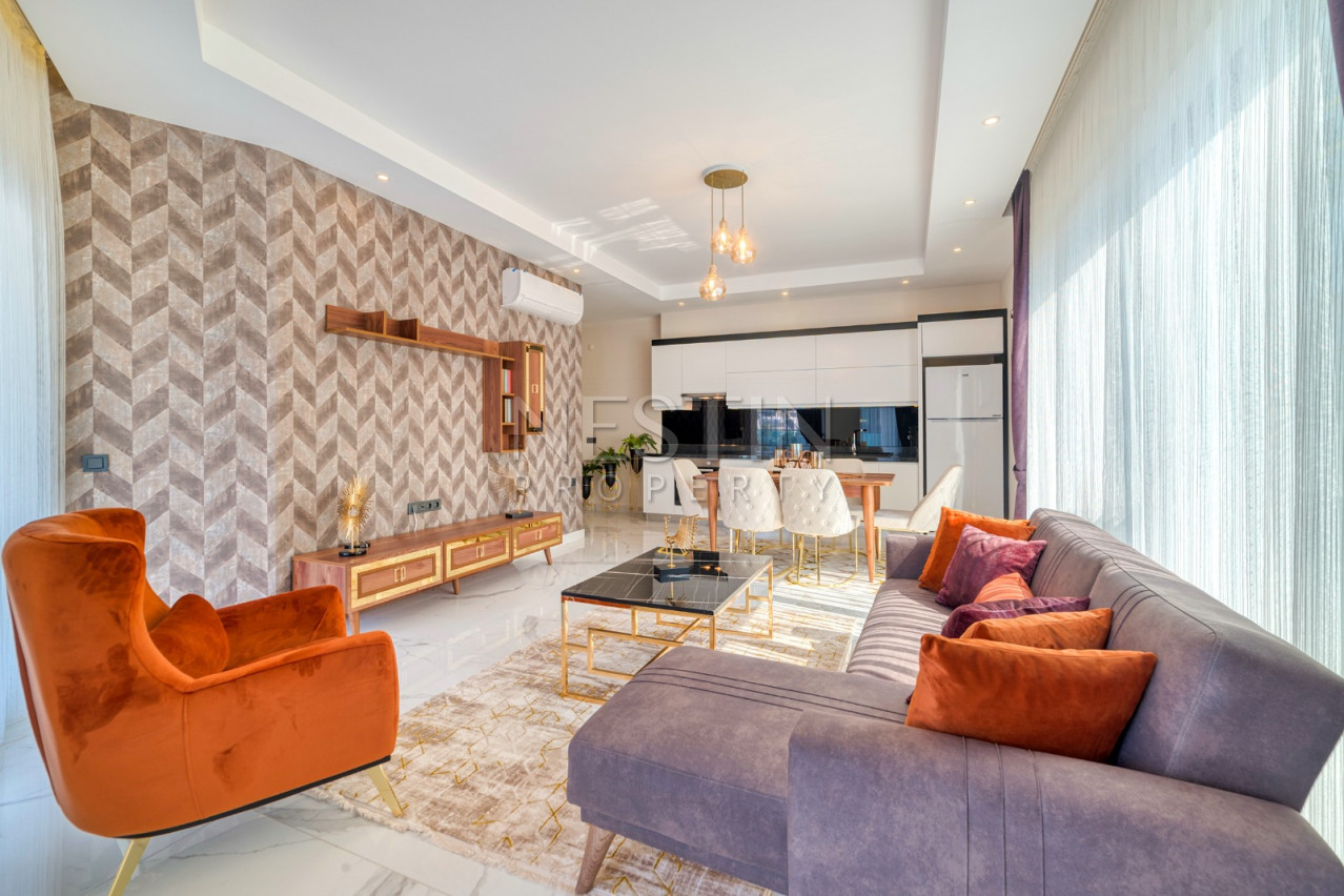 Квартира 2+1 в комплексе с отельной инфраструктурой района Каргыджак фото 3