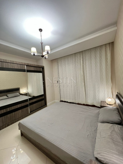 Большая квартира 1+1 в районе Тосмур в 200 м от моря фото 16