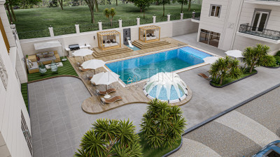 Квартира 1+1 в новом доме в районе Каргыджак в 200 м от моря фото 32