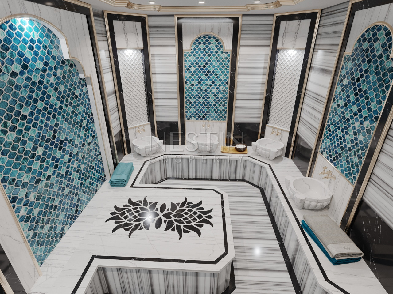 Квартира 1+1 в новом доме в районе Каргыджак в 200 м от моря фото 35