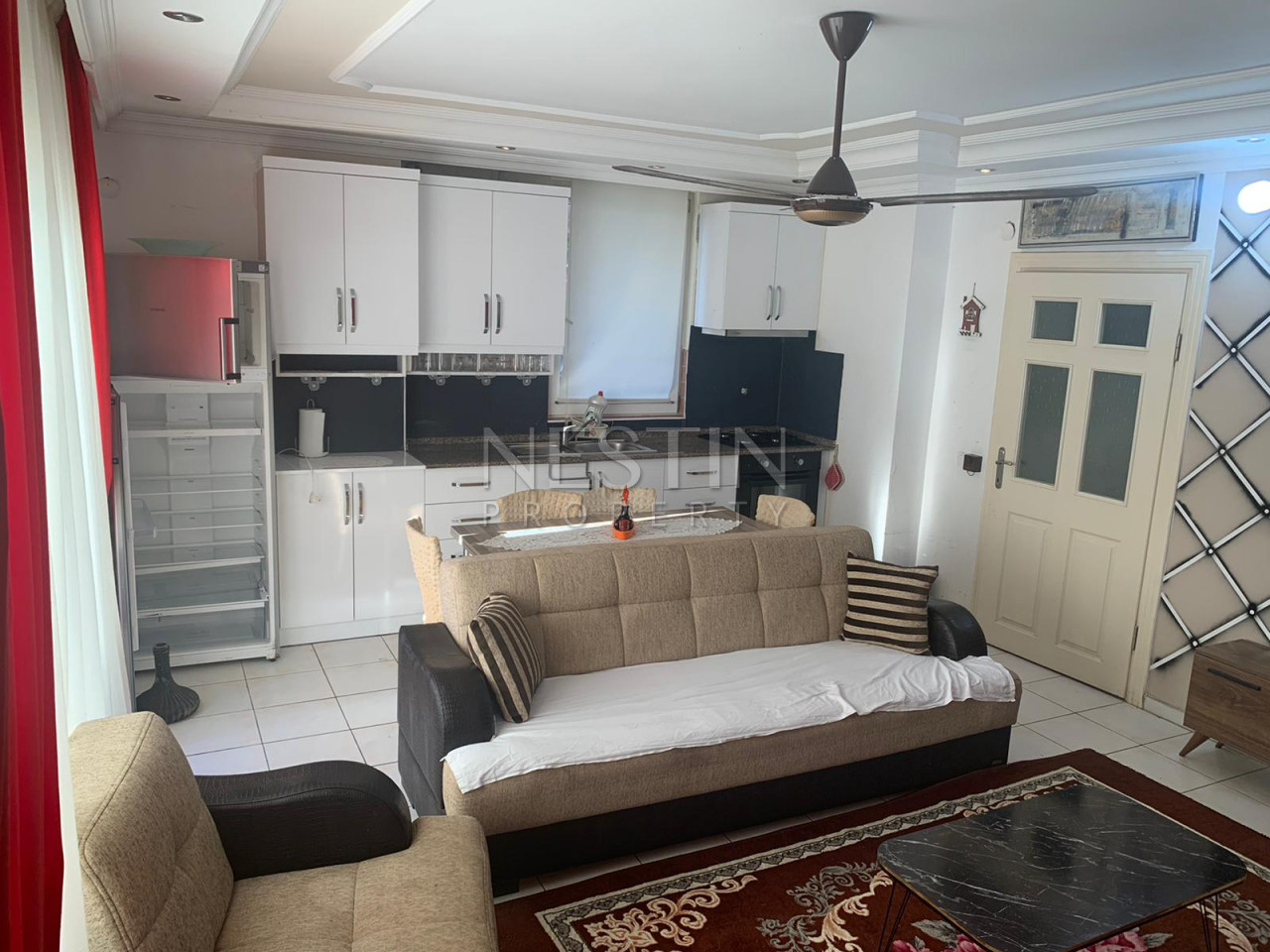 Уютные апартаменты 2+1 в районе Тосмур, 450 м от средиземного моря фото 6