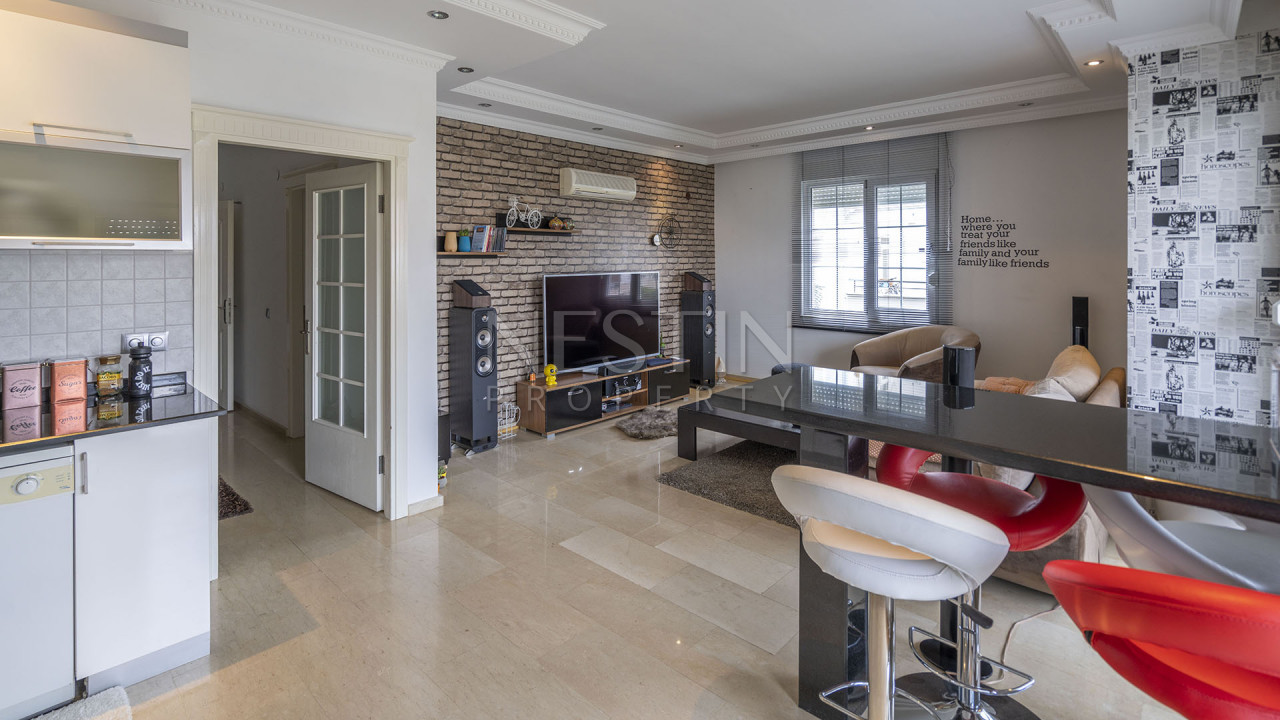 Апартаменты 2+1 в районе Оба в 800 метрах от Средиземного моря фото 13