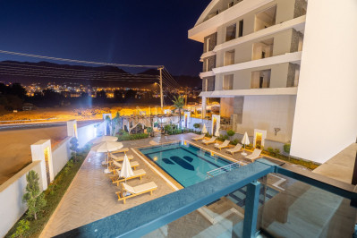Апартаменты 1+1 в районе Оба, в 3500 м от Средиземного моря фото 27