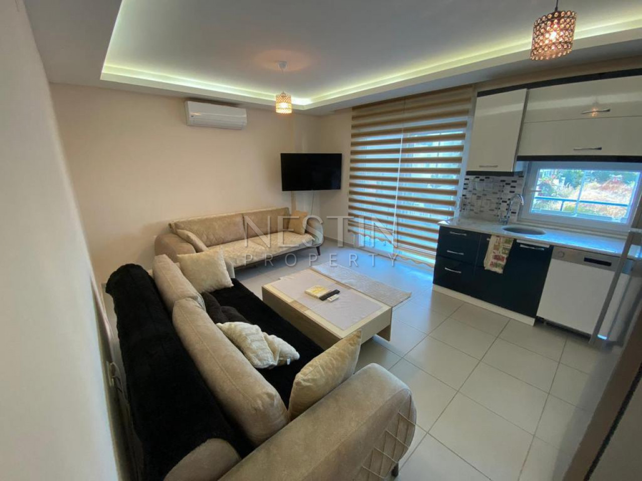 Апартаменты 1+1 с мебелью в районе Махмутлар, в 400 метрах от Средиземного моря фото 12