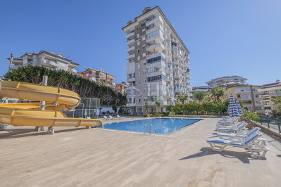 Меблированная квартира 1+1 в районе Джикджилли, в 125 метрах от Средиземного моря фото 1