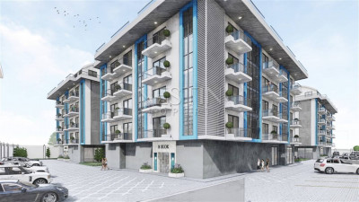 Квартира 1+1 от инвестора, в районе Оба в 3500 метрах от Средиземного моря фото 3
