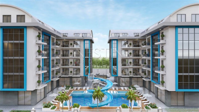 Квартира 1+1 от инвестора, в районе Оба в 3500 метрах от Средиземного моря фото 4
