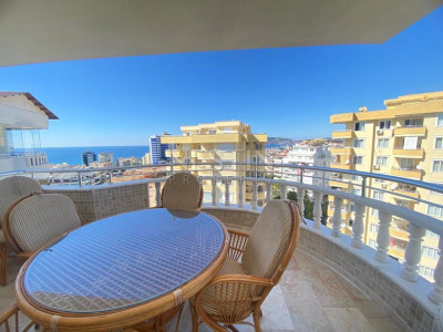 Квартира пентхаус 4+1 в районе Тосмур в 500 м от Средиземного моря фото 3