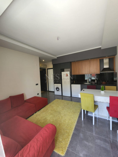 Меблированная квартира 1+1 в районе Оба, в 1200 метрах от Средиземного моря фото 9