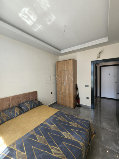 Меблированная квартира 1+1 в районе Оба, в 1200 метрах от Средиземного моря фото 12